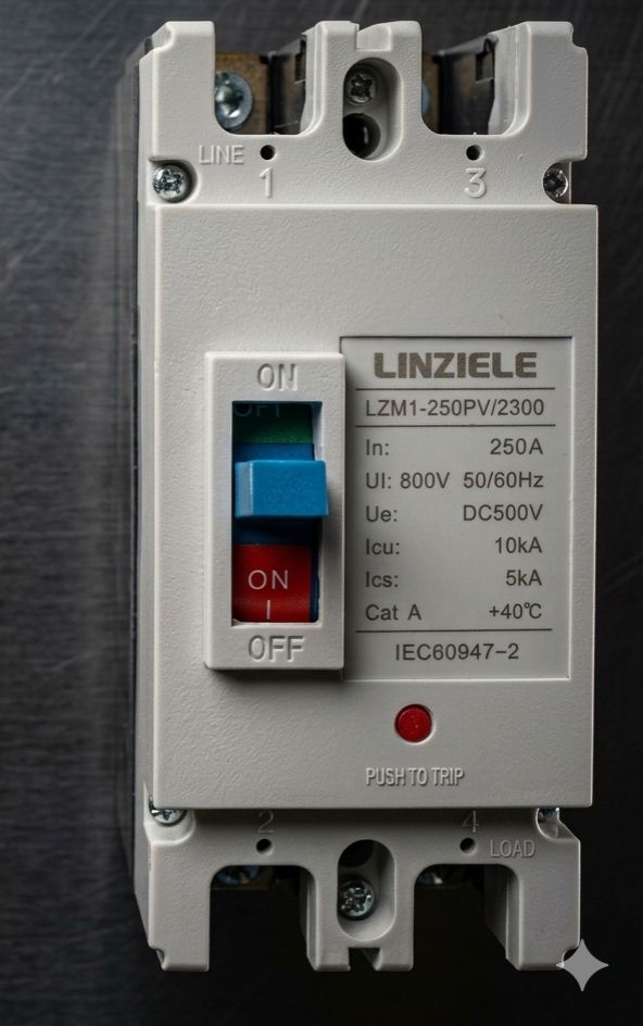 LINZIELE DC Molded Case Circuit Breakers (MCCBs)