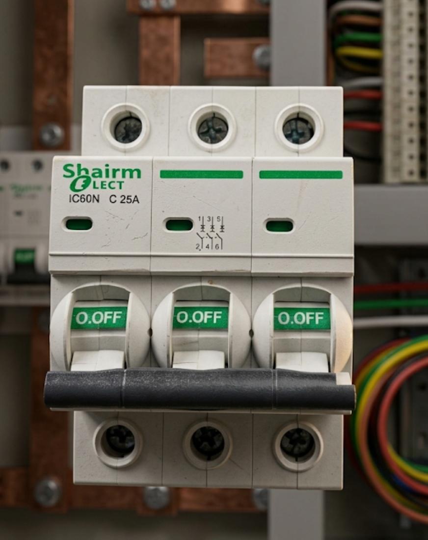 Shairm  IC60N C25A 3-Pole MCB