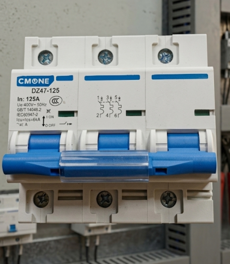 CMONE DZ47-125 125A 3-Pole MCB