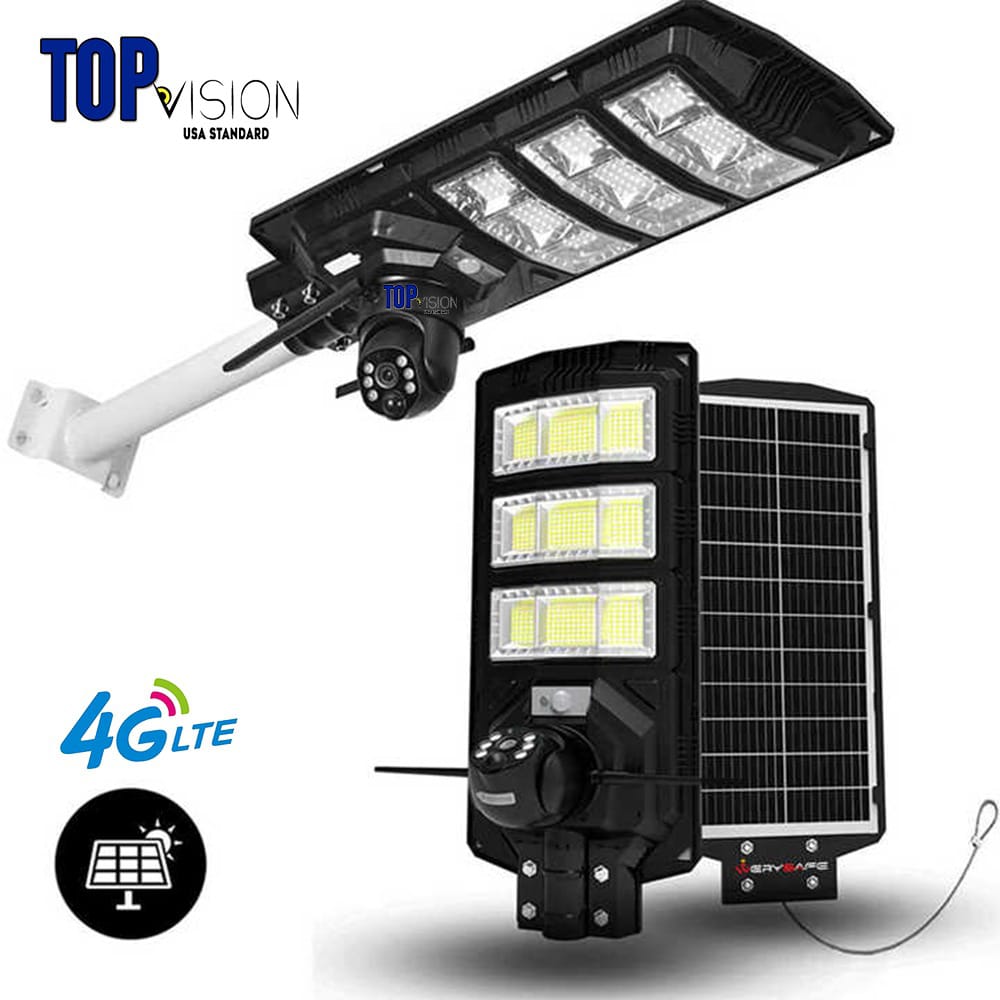 Ubox SPM-XA Triple (3) Lens Solar Street Light and Camera