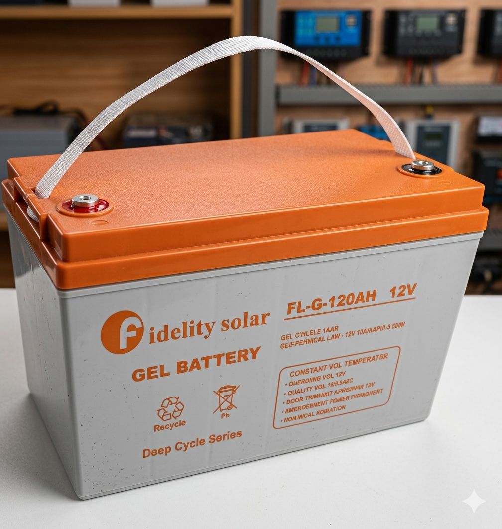 FLG 120AH 12V Fidelity Solar Gel Battery