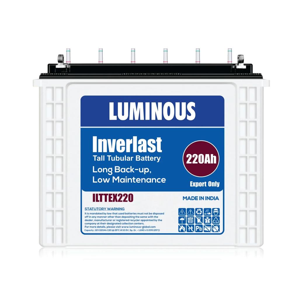 Luminous Volt Charge 220Ah Tubular Battery