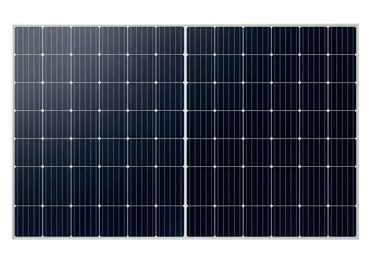 Solar plus 585w bifacial panel
