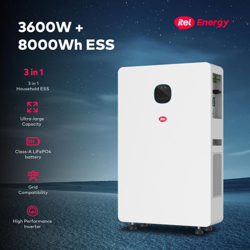 ITEL ALL IN ONE 3600W/8000KWH AIO