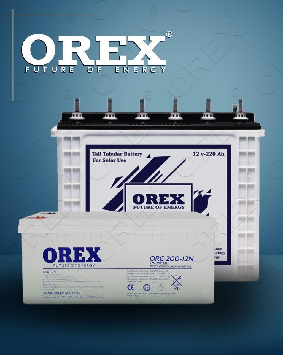 250ah Orex Tubular