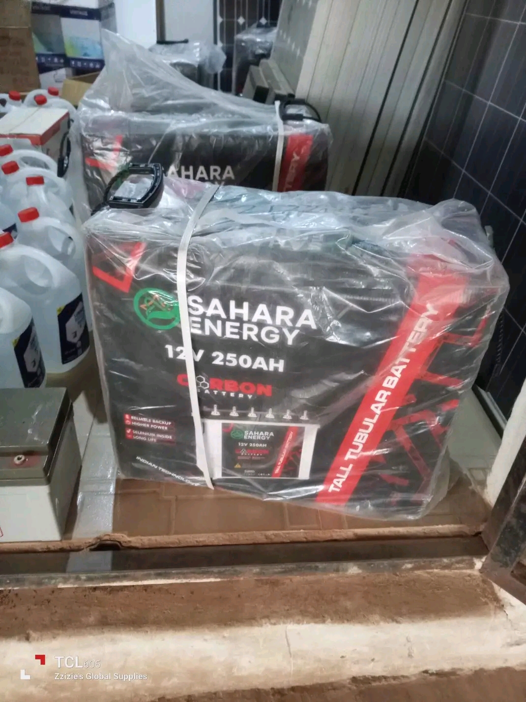 Sahara Energy 250Ah 12V Tall Tubular Battery