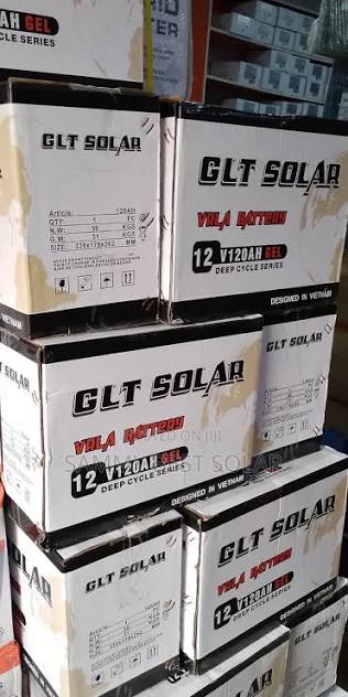 120ahs GLT battery