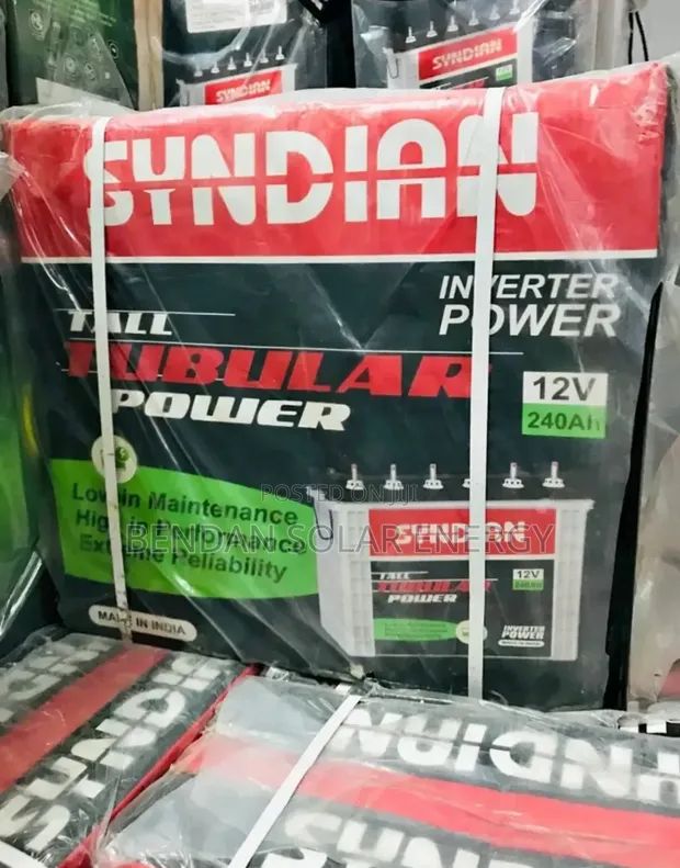 240ah Syndian Tubular battery