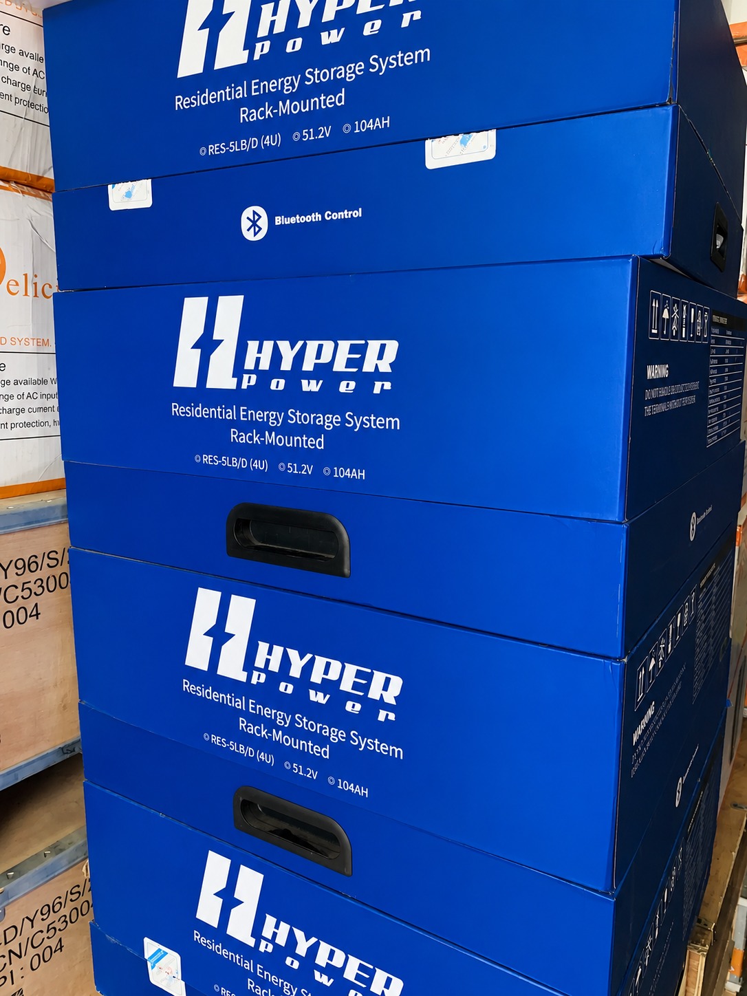 HYPER POWER LITHIUM BATTERY 5kWh 51.2V  