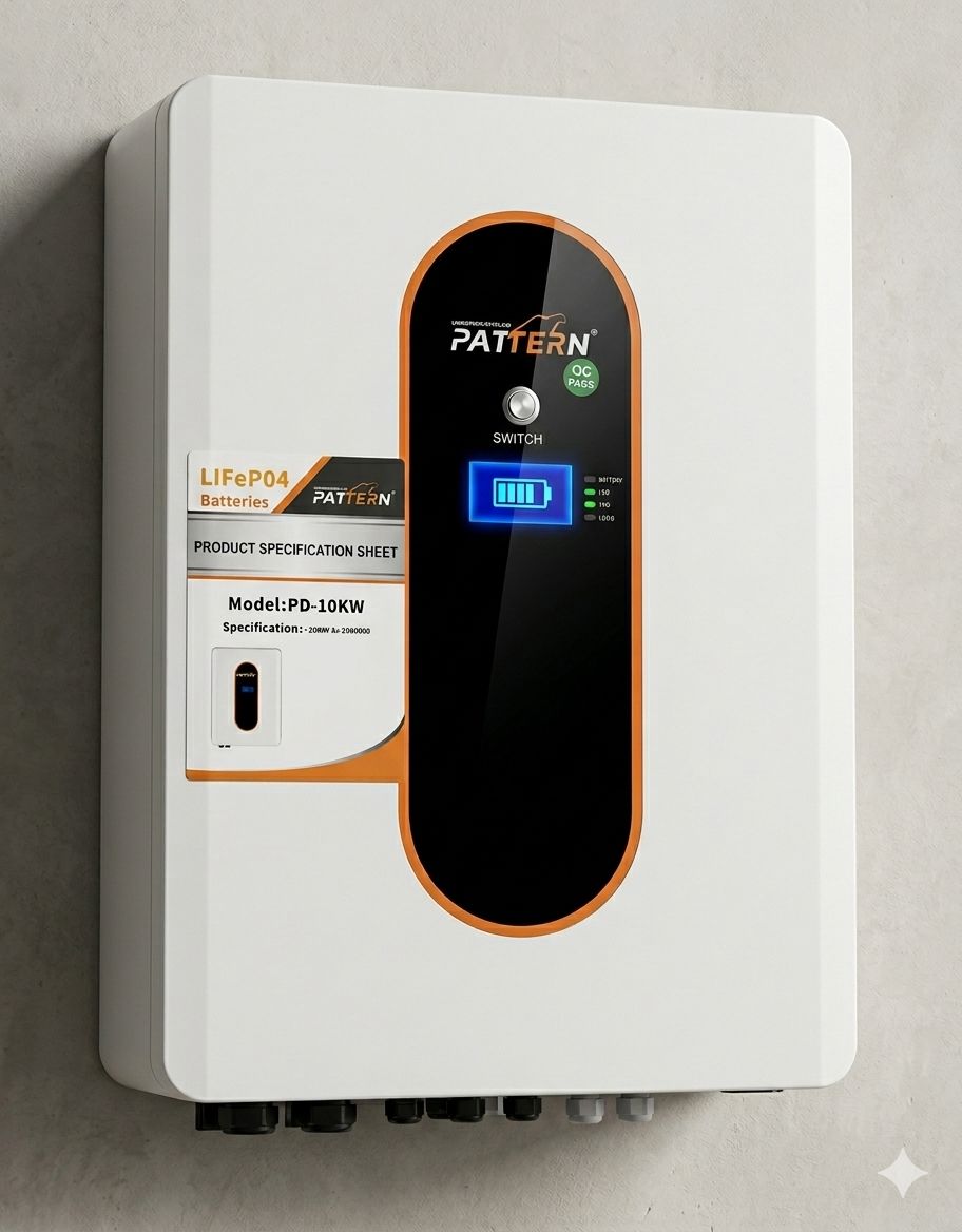 10KWH/51.2V pattern lithium battery 